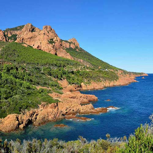 calanques esterel var